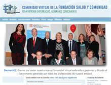 Tablet Screenshot of gestiondelconocimiento.fsyc.org